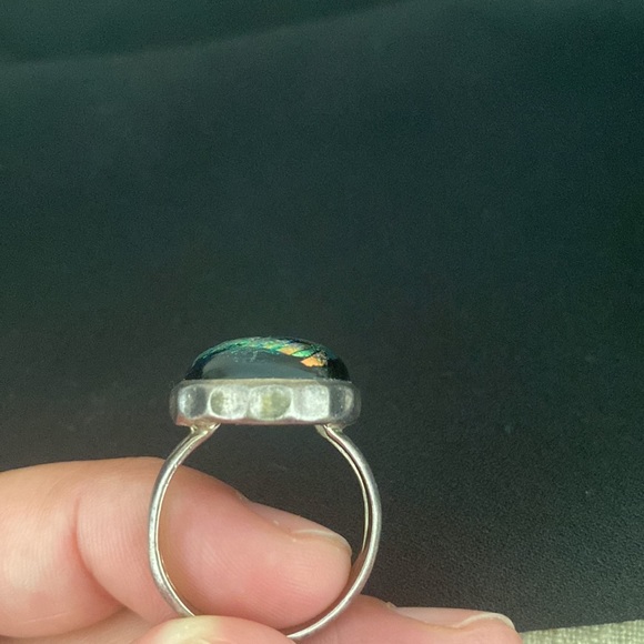 Iridescent Silver Ring NASA - Picture 8 of 11